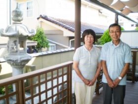 庭にウッドデッキとテラスを作った事例
