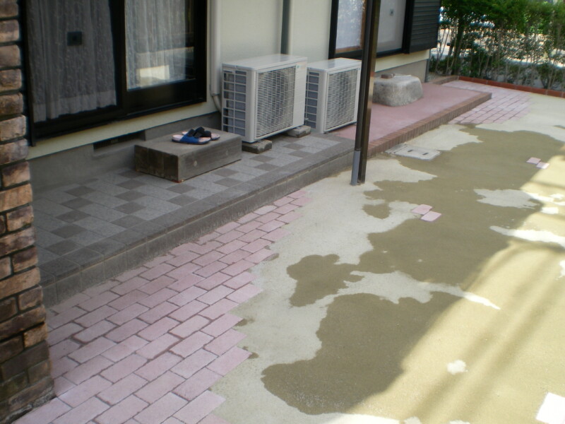 雨上がり後