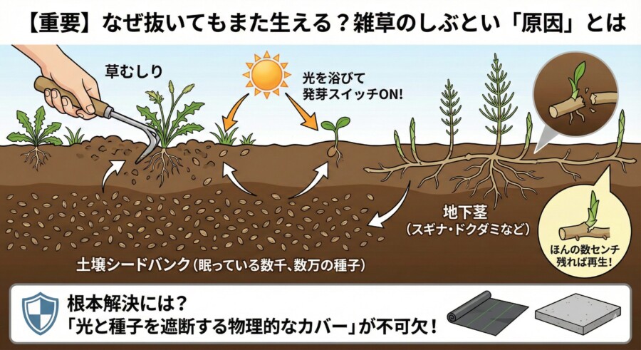 シードバンクの図解